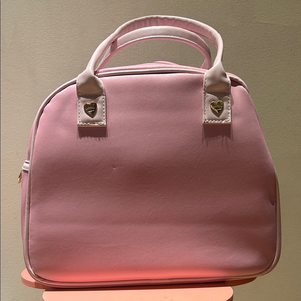 NEW Juicy Couture Pink and White Cooler Travel Bag - Picture 2 of 8